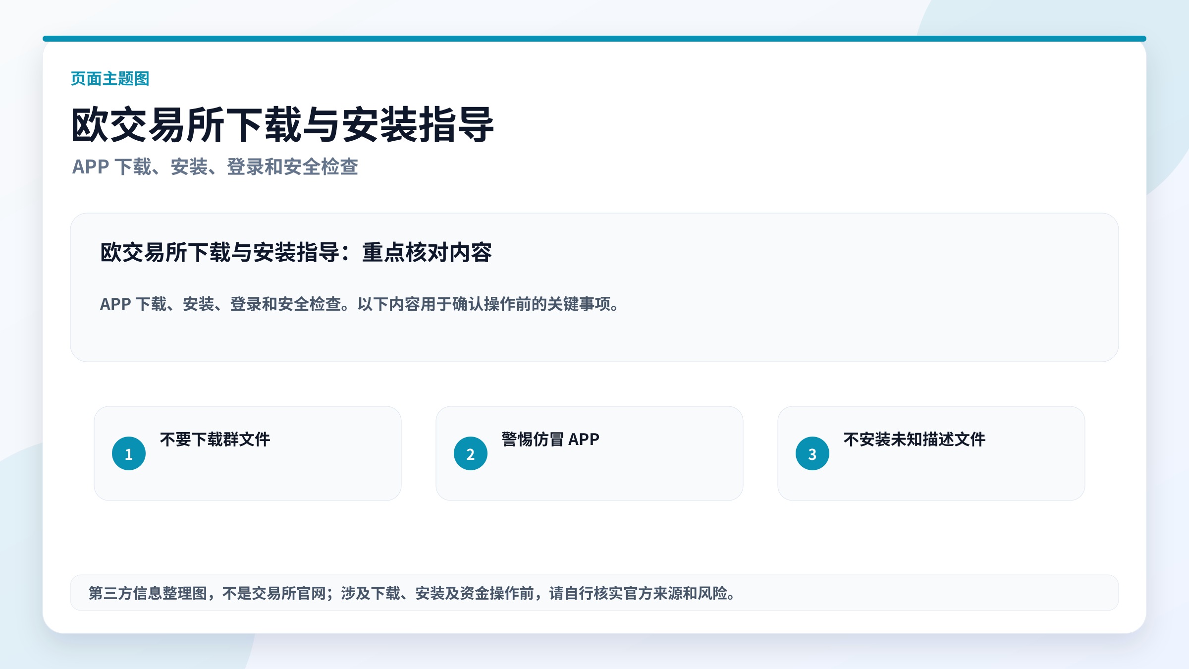 欧交易所下载与安装指导主题图，高清实用图片